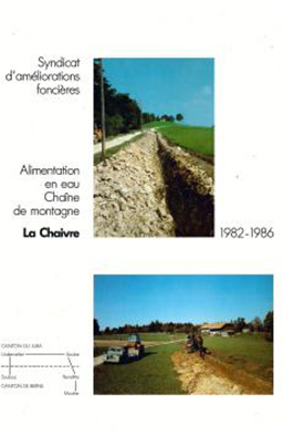 Syndicat d’améliorations foncières<br>La Chaivre 1982 – 1986